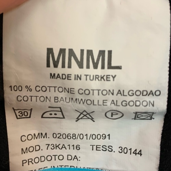 MNML Haute Couture Vintage tee shirt urban streetwear , Mens M - Picture 6 of 6